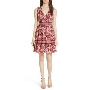 Kate Spade New York Paisley Blossom Sleeveless Dress – Size 6